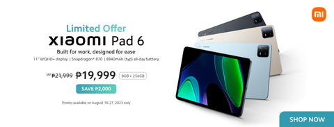 New Arrival: Xiaomi Pad 6