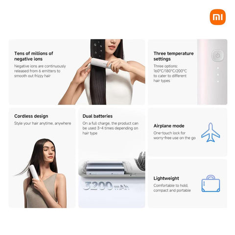 Xiaomi Cordless Hair Straightener Brush