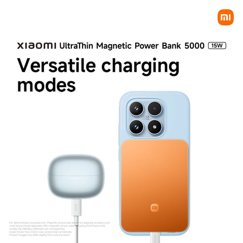 Xiaomi UltraThin Magnetic Power Bank 5000mAh 15W
