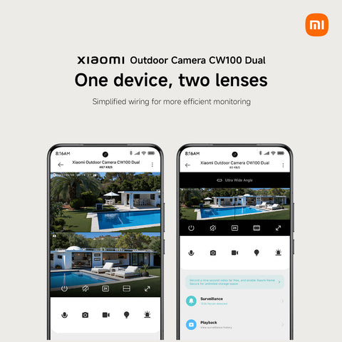 Xiaomi Outdoor Camera CW100 Dual