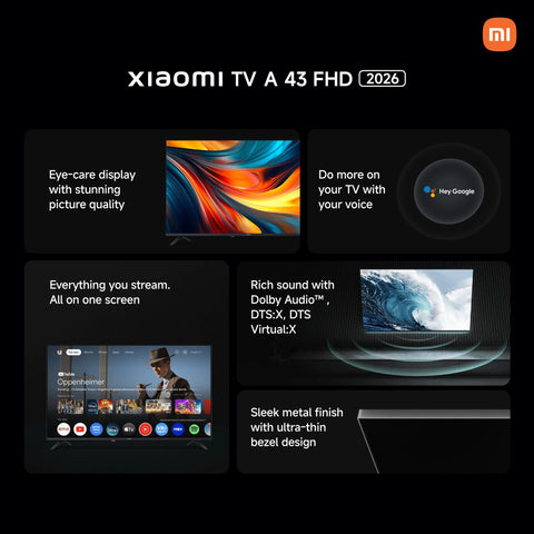 Xiaomi TV A 43“ FHD 2026