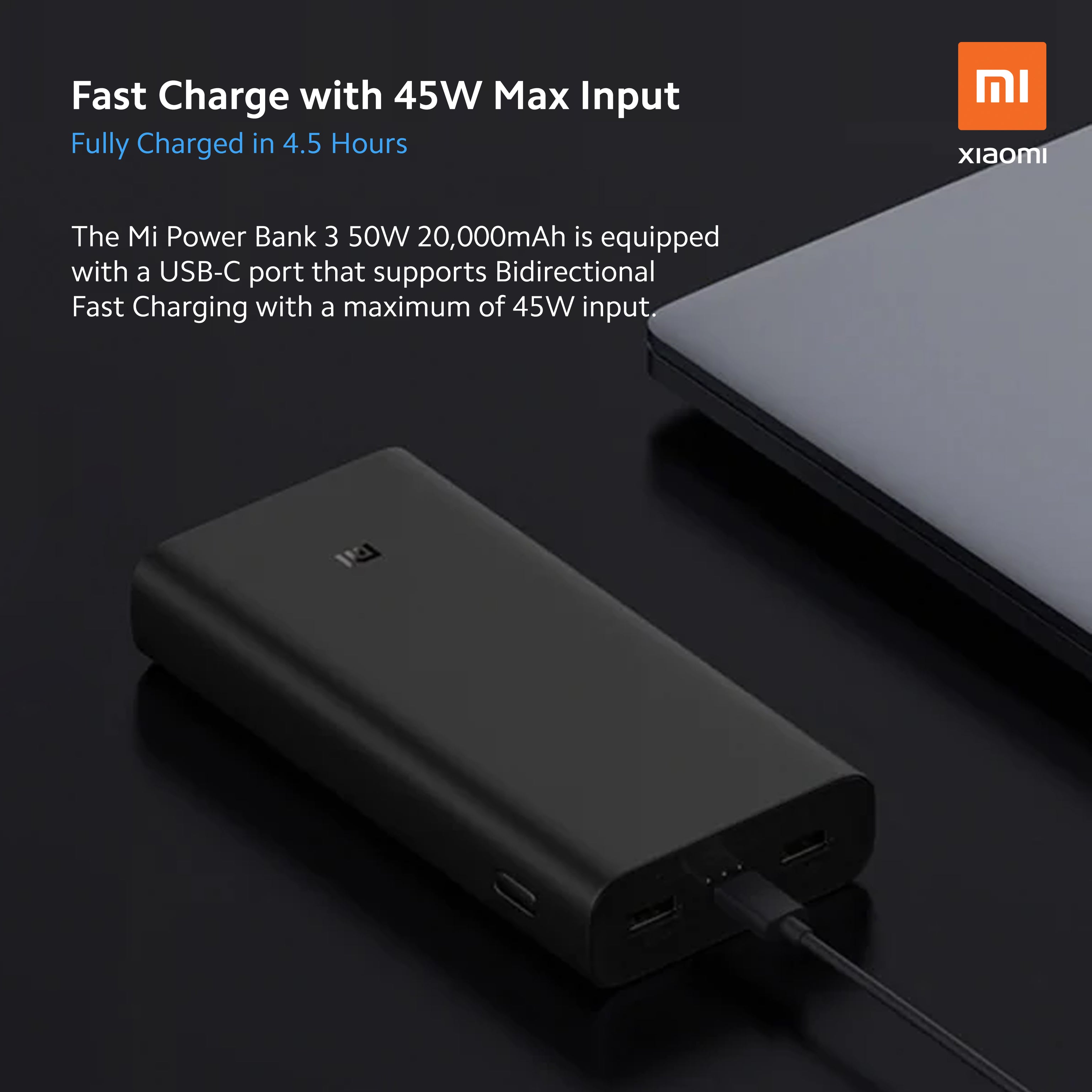 Xiaomi 20,000mAh Powerbank 50W | Authorized Xiaomi Store PH Online