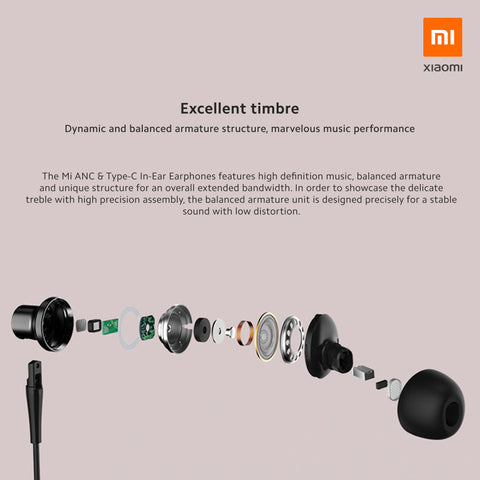 Mi ANC & Type-C In-Ear Earphones