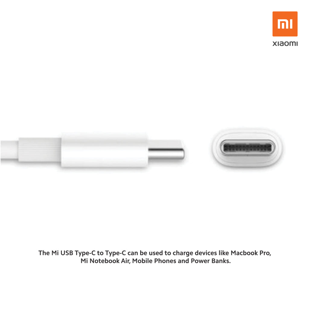 Mi USB Type-C to Type-C | Authorized Xiaomi Store PH Online