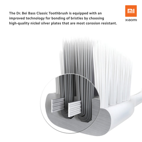 Dr. Bei Bass Classic Family Pack Toothbrush