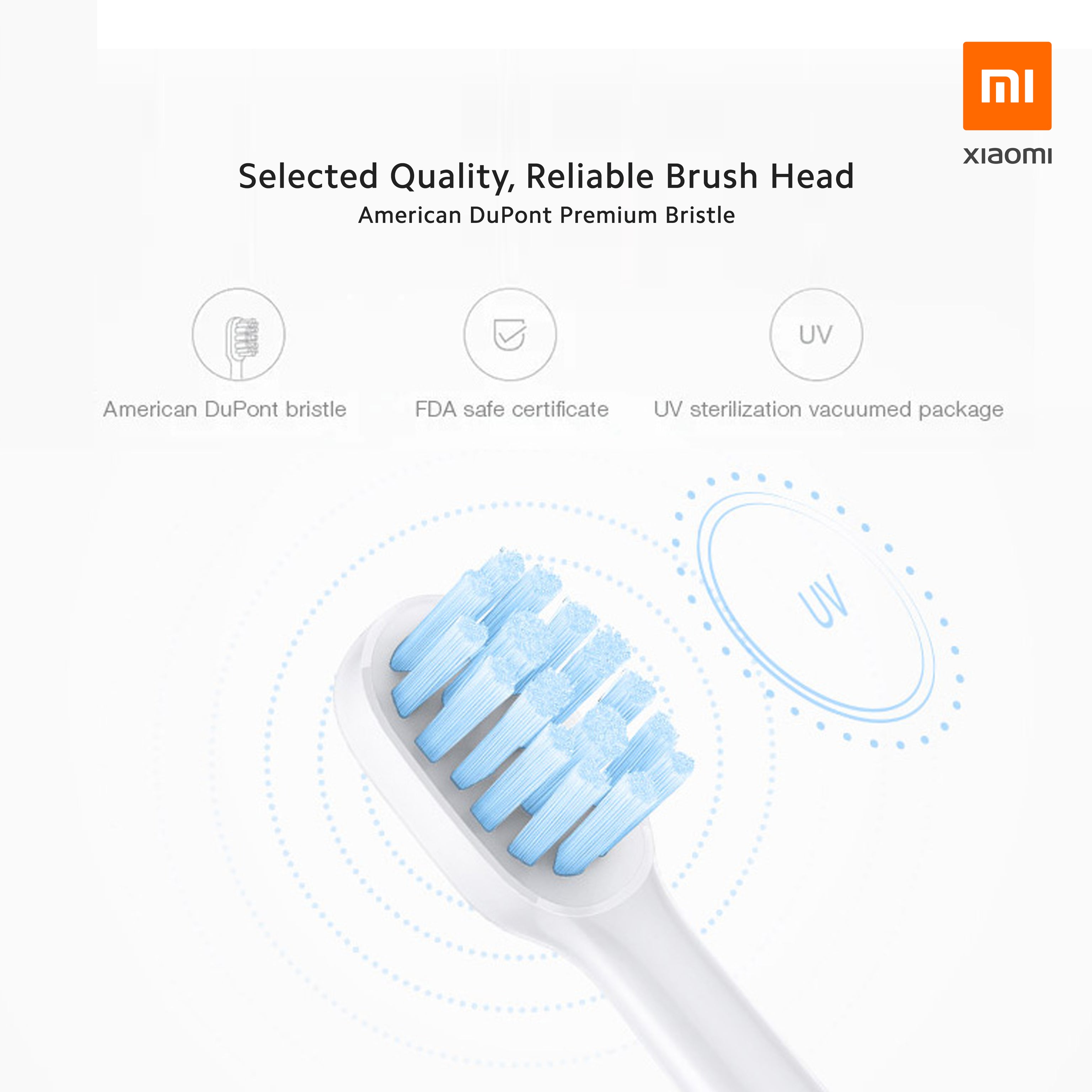 Xiaomi Mi Electric Toothbrush Head 3pack Authorized Xiaomi Store PH