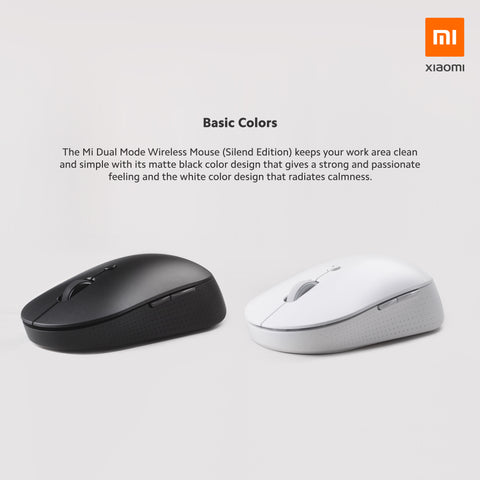 Mi Dual Mode Wireless Mouse Silent Edition