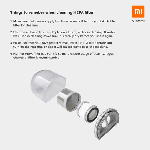 Xiaomi Dust Mite Vacuum Cleaner Filter