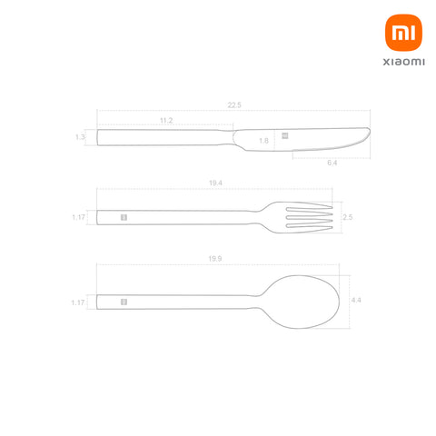Huohou Stainless Steel Tableware Set