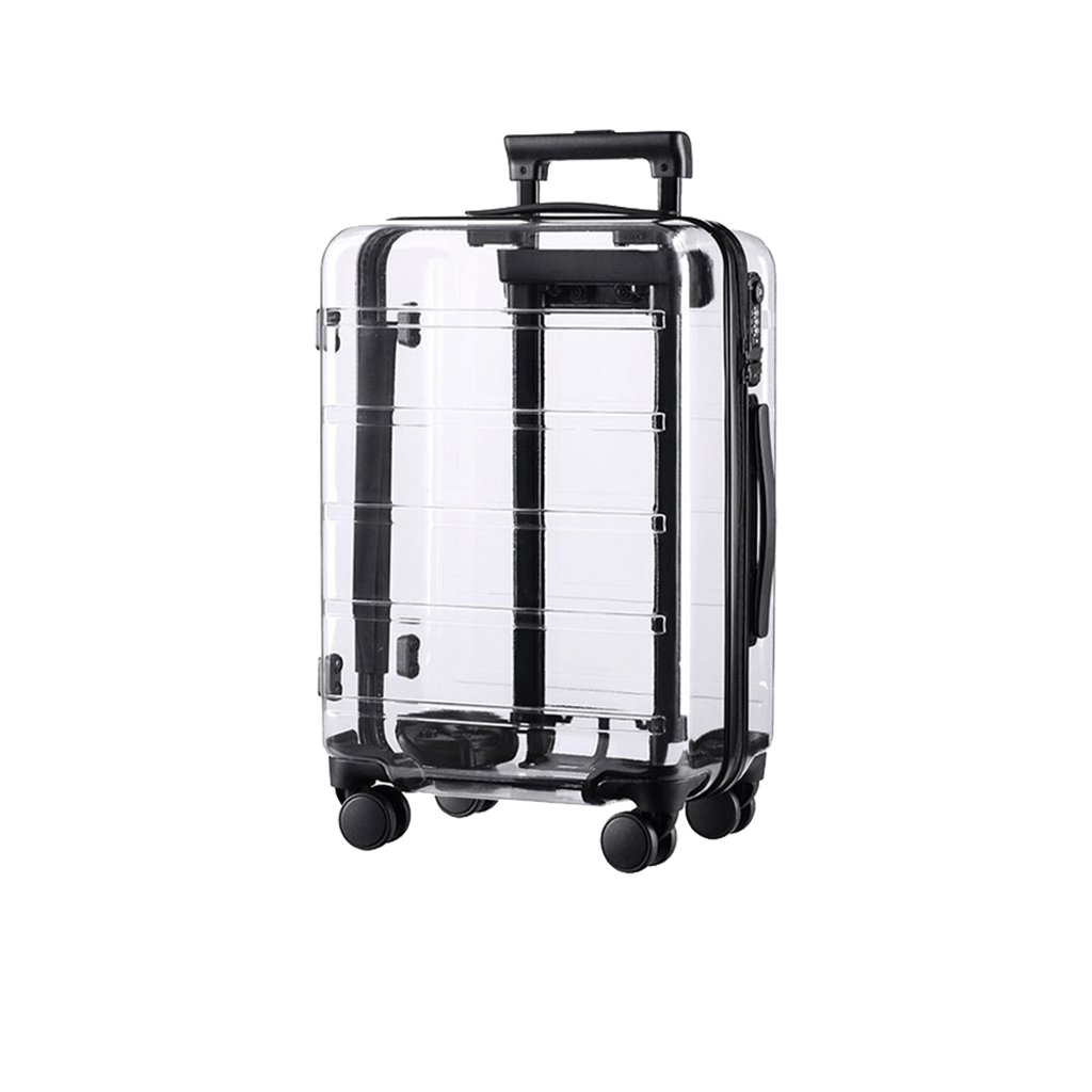 Transparent trolly bag hotsell
