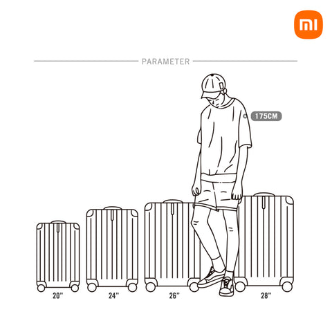 90 Points All-round Guard Suitcase