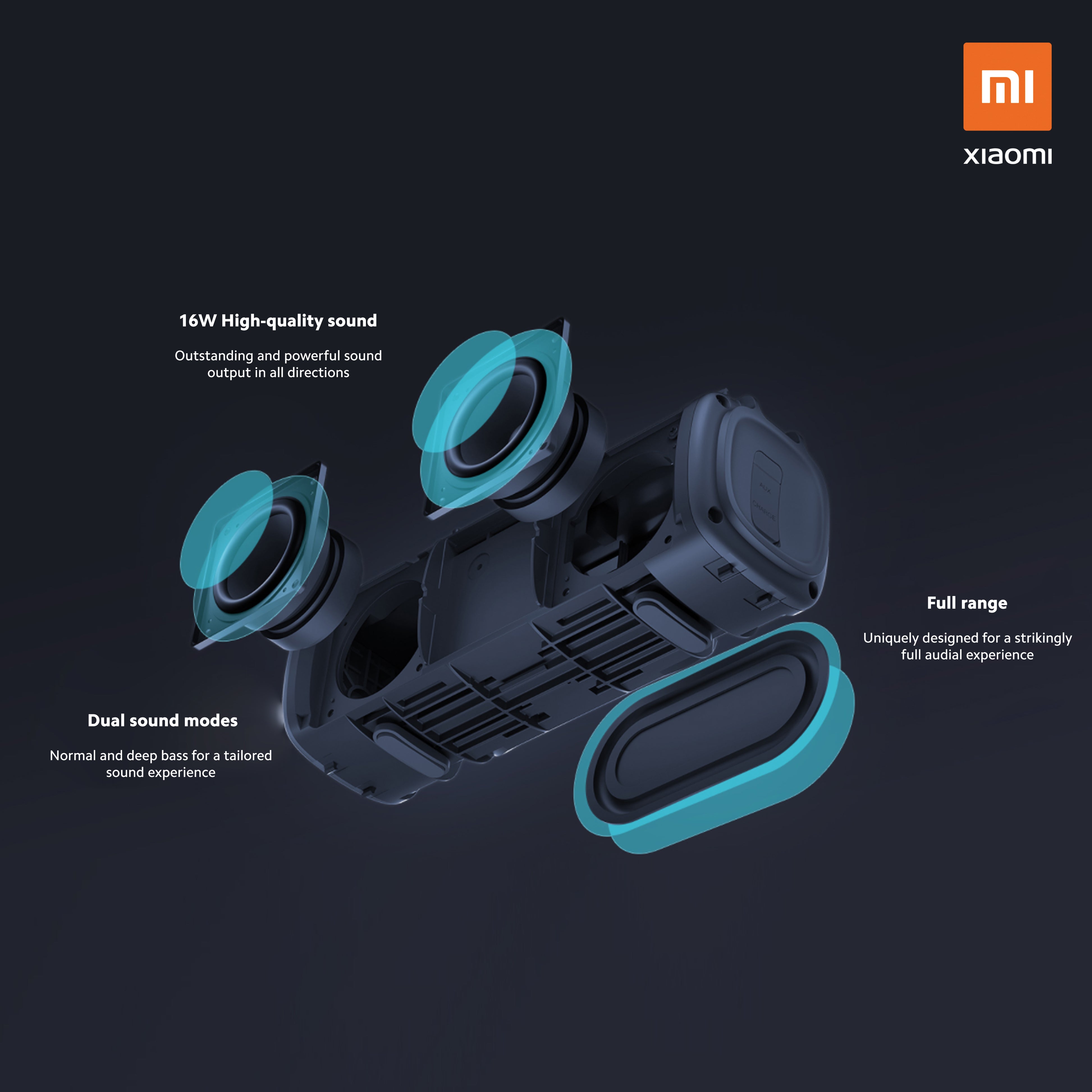 Mi Portable Bluetooth Speaker (16W) | Authorized Xiaomi Store PH Online